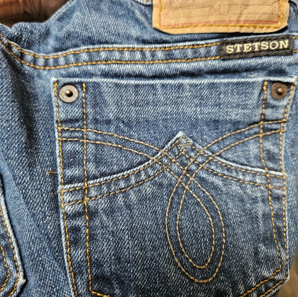 John B. Stetson Jeans Women's Size 10. Straight Leg Jeans - Picture 5 of 10